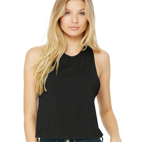 Women's Racerback Cropped Tank Thumbnail