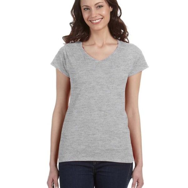 Softstyle® Women’s V-Neck T-Shirt Thumbnail