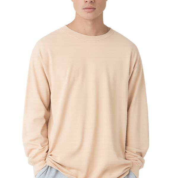 Long Sleeve Garment Dye Crew Neck  Thumbnail