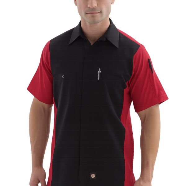 RED KAP® SHORT SLEEVE WOVEN CREW SHIRT Thumbnail