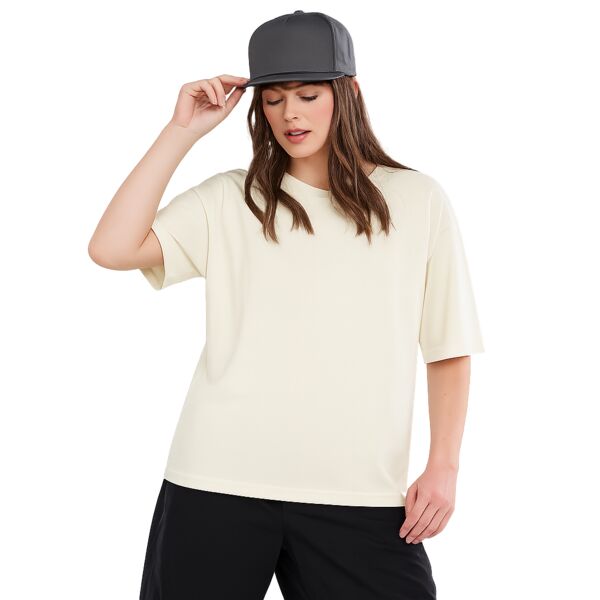 Urban Heavyweight Drop Shoulder Cotton T-Shirt Thumbnail