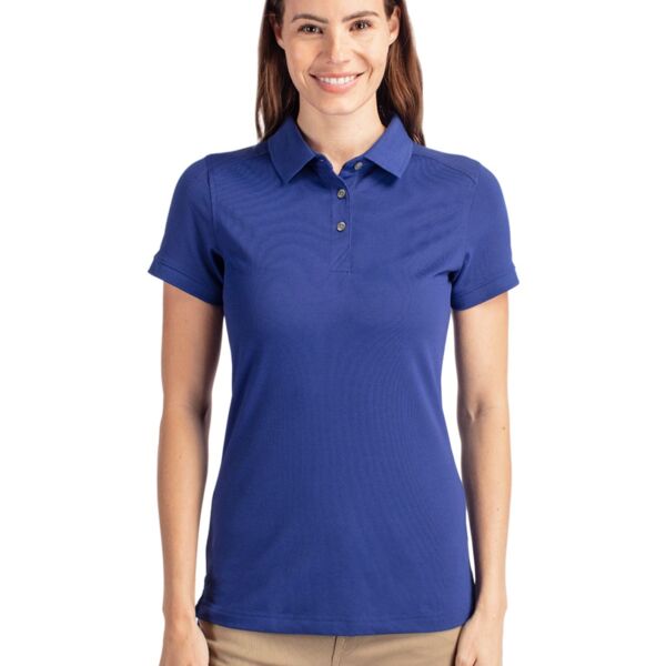 Advantage Eco Tri-Blend Pique Womens Polo Thumbnail