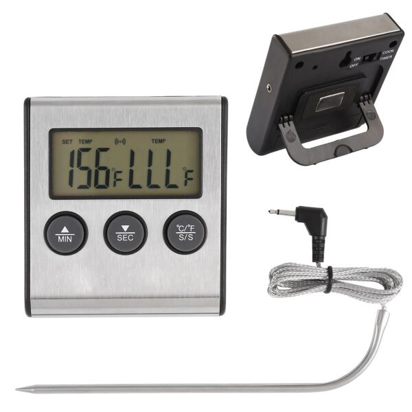 Grill Easy Cooking Thermometer And Timer | FOB ON Thumbnail