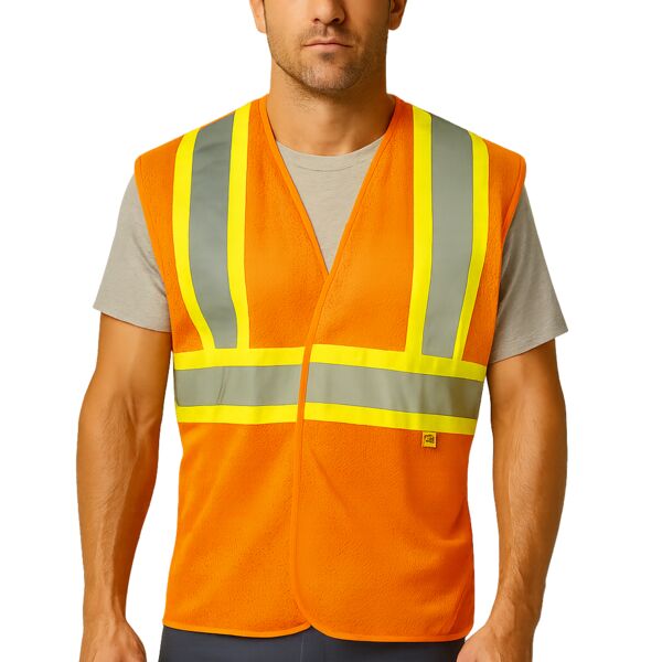 5 Pt. Tearaway Fire Retardant Traffic Vest Thumbnail