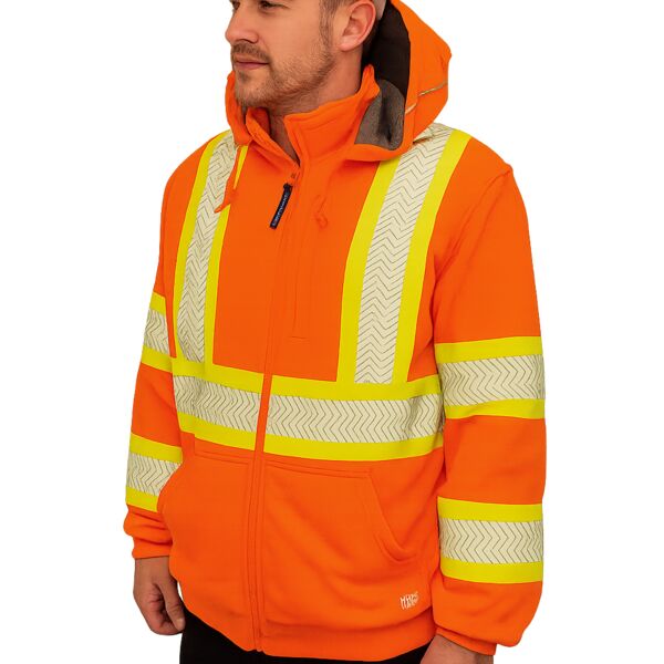 Fleece Thermal-Lined Safety Hoodie Thumbnail
