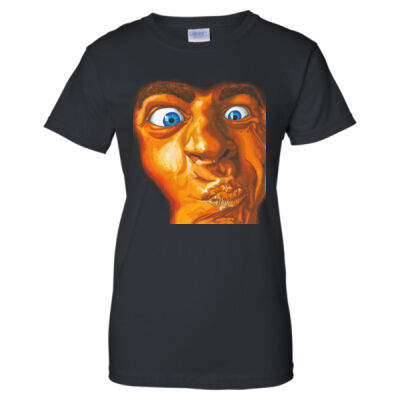 Womens Drownink Orange Face  Thumbnail