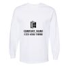 Unisex Heavyweight Cotton Long Sleeve Tee Thumbnail