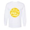Unisex Heavyweight Cotton Long Sleeve Tee Thumbnail