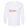Unisex Heavyweight Cotton Long Sleeve Tee Thumbnail
