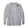 Loose Fit Heavyweight Long-Sleeve Pocket T-Shirt Thumbnail