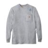 Loose Fit Heavyweight Long-Sleeve Pocket T-Shirt Thumbnail