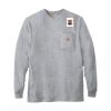 Loose Fit Heavyweight Long-Sleeve Pocket T-Shirt Thumbnail