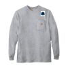 Loose Fit Heavyweight Long-Sleeve Pocket T-Shirt Thumbnail