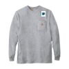 Loose Fit Heavyweight Long-Sleeve Pocket T-Shirt Thumbnail
