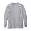 Loose Fit Heavyweight Long-Sleeve Pocket T-Shirt Thumbnail