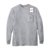 Loose Fit Heavyweight Long-Sleeve Pocket T-Shirt Thumbnail