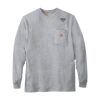 Loose Fit Heavyweight Long-Sleeve Pocket T-Shirt Thumbnail