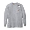 Loose Fit Heavyweight Long-Sleeve Pocket T-Shirt Thumbnail