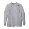 Loose Fit Heavyweight Long-Sleeve Pocket T-Shirt Thumbnail
