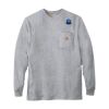 Loose Fit Heavyweight Long-Sleeve Pocket T-Shirt Thumbnail