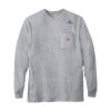 Loose Fit Heavyweight Long-Sleeve Pocket T-Shirt Thumbnail