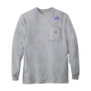 Loose Fit Heavyweight Long-Sleeve Pocket T-Shirt Thumbnail