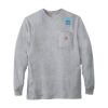 Loose Fit Heavyweight Long-Sleeve Pocket T-Shirt Thumbnail