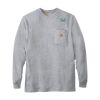Loose Fit Heavyweight Long-Sleeve Pocket T-Shirt Thumbnail