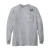 Loose Fit Heavyweight Long-Sleeve Pocket T-Shirt Thumbnail