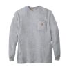 Loose Fit Heavyweight Long-Sleeve Pocket T-Shirt Thumbnail