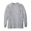 Loose Fit Heavyweight Long-Sleeve Pocket T-Shirt Thumbnail