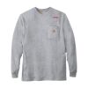 Loose Fit Heavyweight Long-Sleeve Pocket T-Shirt Thumbnail