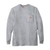 Loose Fit Heavyweight Long-Sleeve Pocket T-Shirt Thumbnail