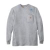 Loose Fit Heavyweight Long-Sleeve Pocket T-Shirt Thumbnail
