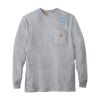 Loose Fit Heavyweight Long-Sleeve Pocket T-Shirt Thumbnail