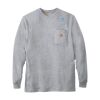 Loose Fit Heavyweight Long-Sleeve Pocket T-Shirt Thumbnail