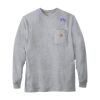 Loose Fit Heavyweight Long-Sleeve Pocket T-Shirt Thumbnail