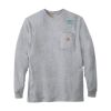 Loose Fit Heavyweight Long-Sleeve Pocket T-Shirt Thumbnail