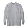 Loose Fit Heavyweight Long-Sleeve Pocket T-Shirt Thumbnail