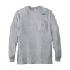 Loose Fit Heavyweight Long-Sleeve Pocket T-Shirt Thumbnail