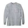 Loose Fit Heavyweight Long-Sleeve Pocket T-Shirt Thumbnail
